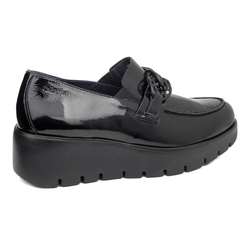 Mocassin CallagHan Amal Noir Femme | HZV-6702673