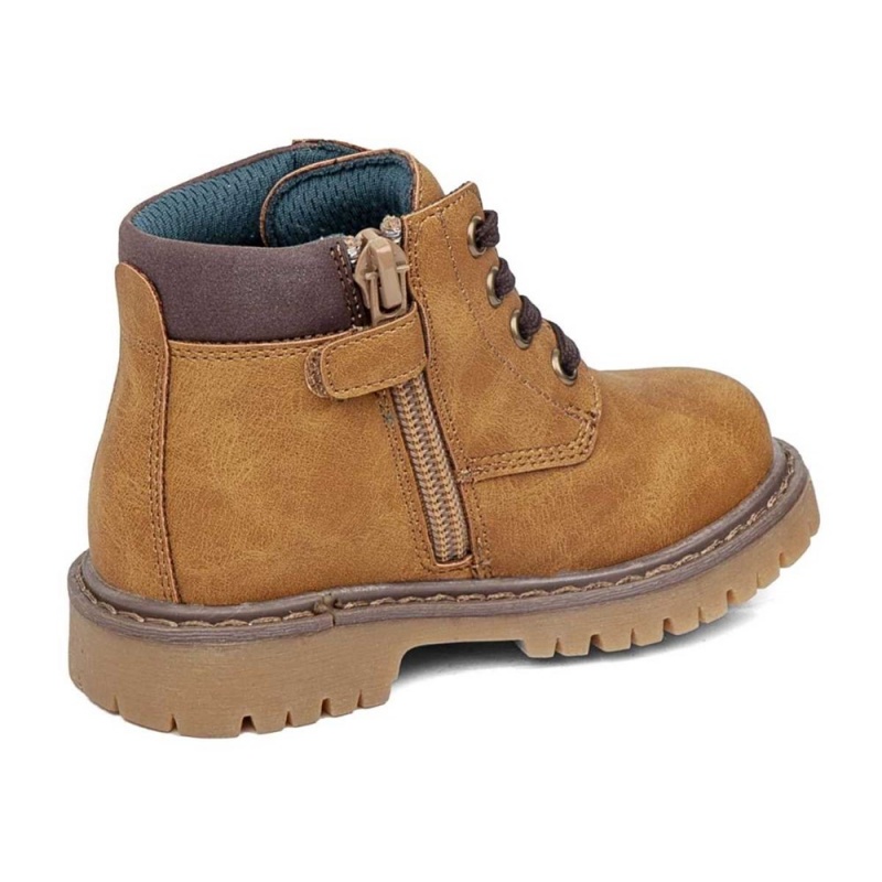 Botte CallagHan Trail Orange Marron Garcon | UNK-4037591