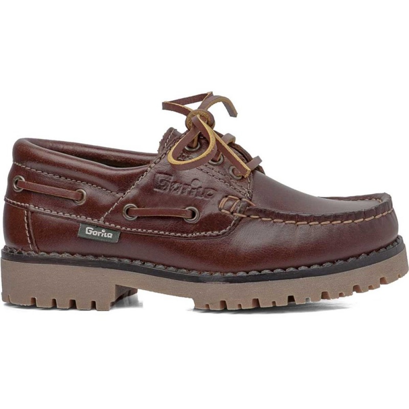 Chaussure Bateau CallagHan Taylor Marron Garcon | EMI-7114506