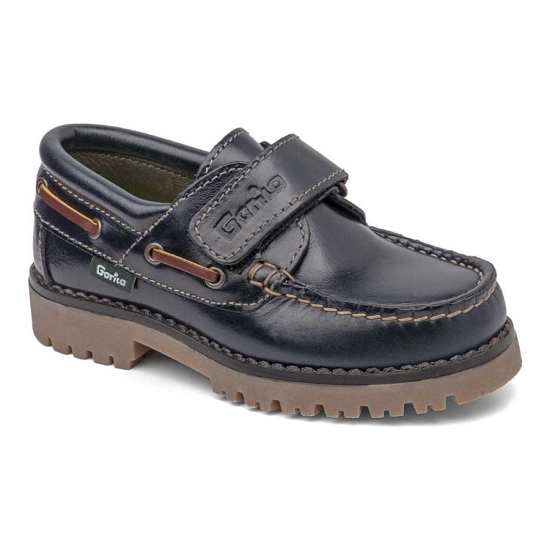 Chaussure Bateau CallagHan Taylor Bleu Garcon | TWH-8445073