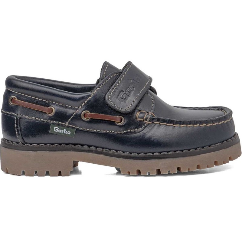 Chaussure Bateau CallagHan Taylor Bleu Garcon | TWH-8445073