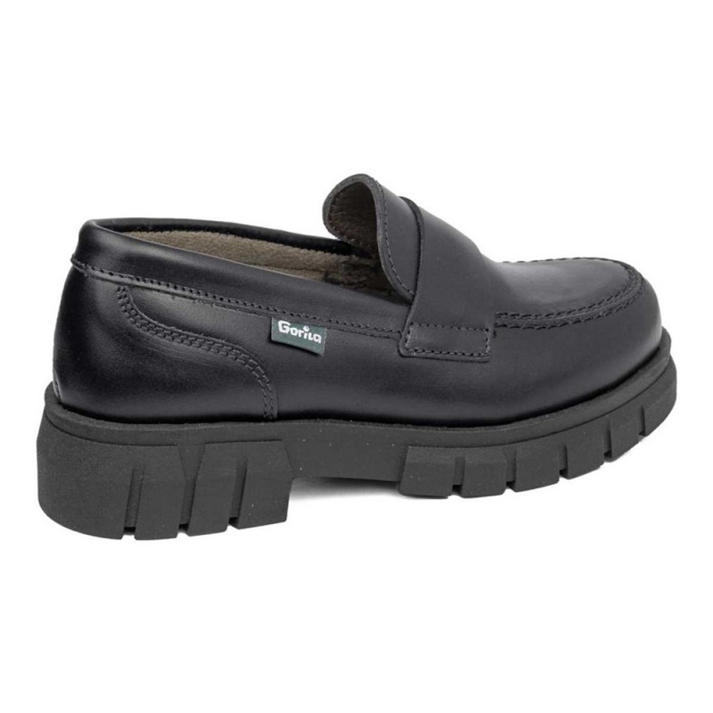 Chaussures D'école CallagHan Pat Noir Fille | AWQ-4979973