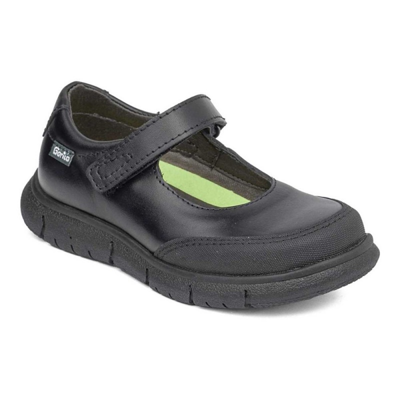 Chaussures D'école CallagHan Genius Noir Fille | VBC-6864396