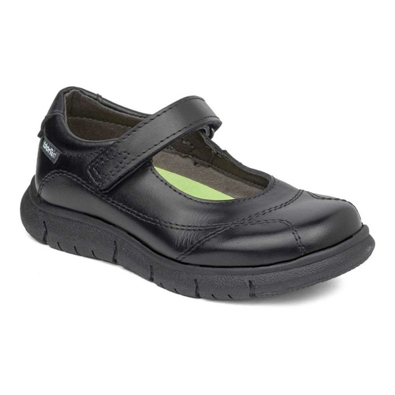 Chaussures D'école CallagHan Genius Noir Fille | LWB-2032063