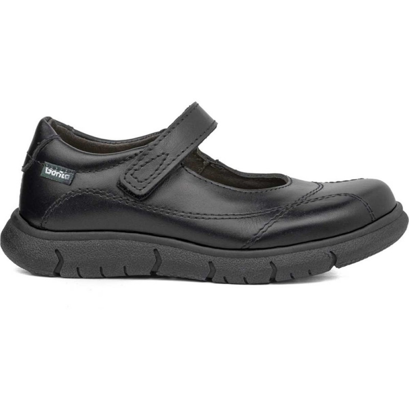 Chaussures D'école CallagHan Genius Noir Fille | LWB-2032063