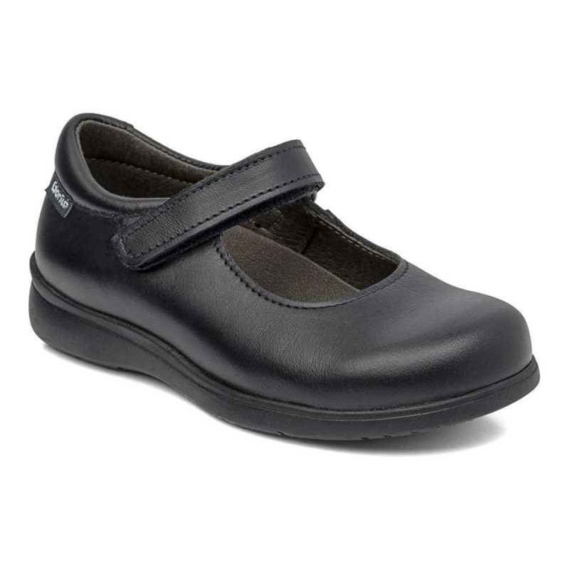 Chaussures D'école CallagHan Pencil Noir Fille | TFQ-2345089